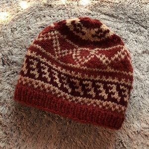 World Market Knitted Wool Beanie